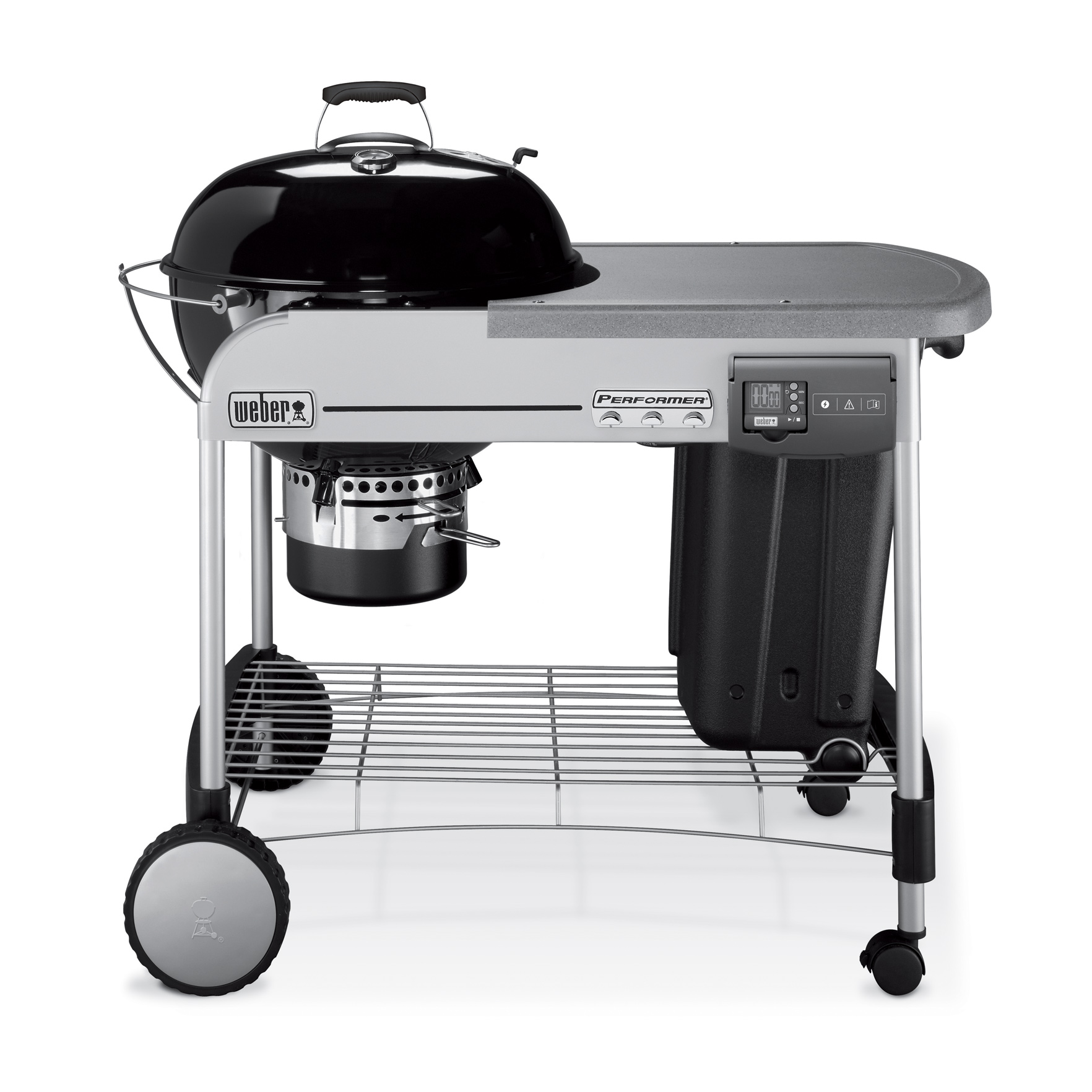 Hobby Grill - Угольный гриль Weber Performer Deluxe GBS, 57 cm, черный